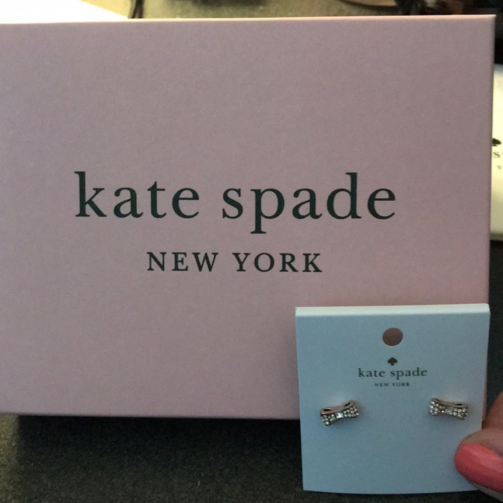 NEW Kate Spade ready set bow earrings - Picture 8 of 8